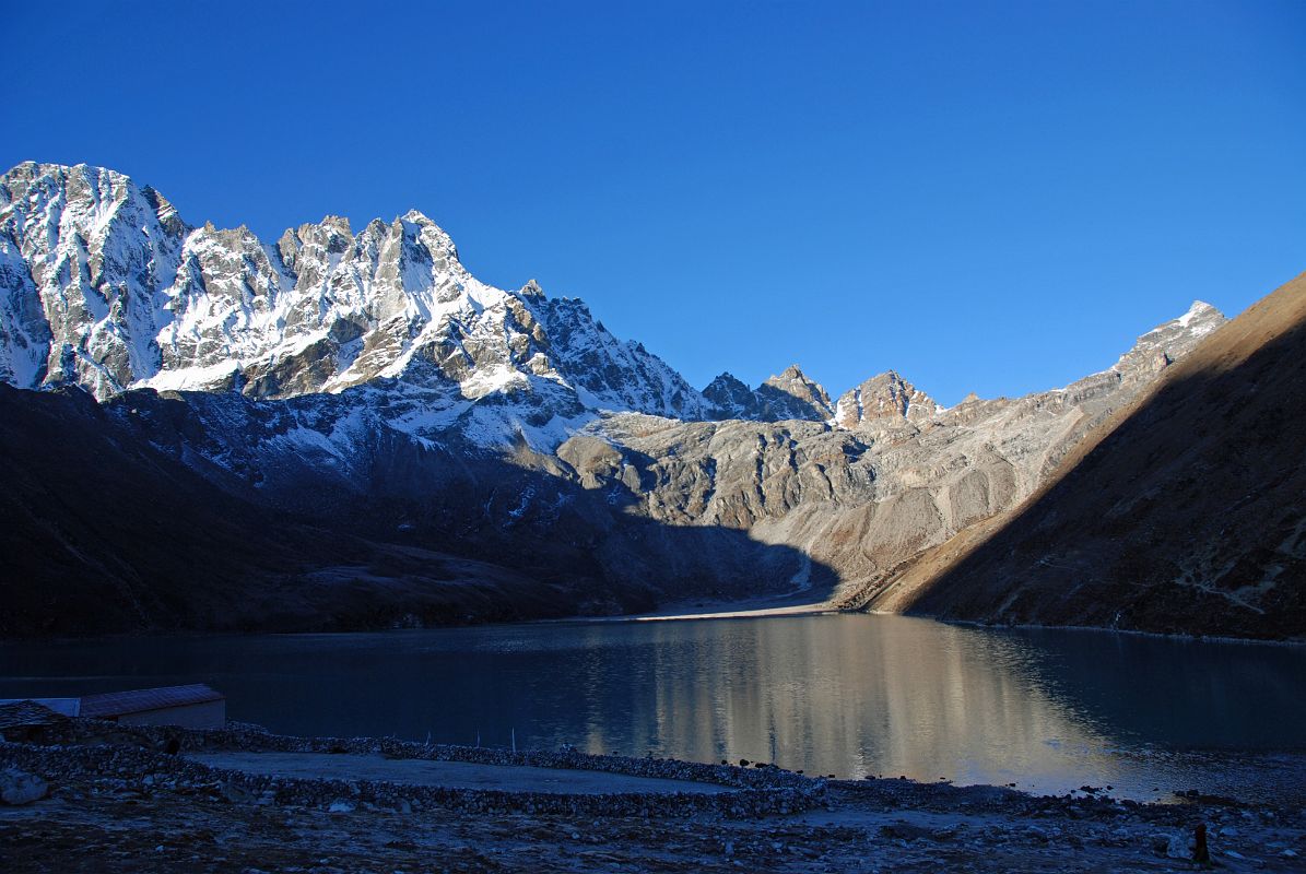 06 Gokyo Lake And Renjo La From Gokyo Just After Sunrise